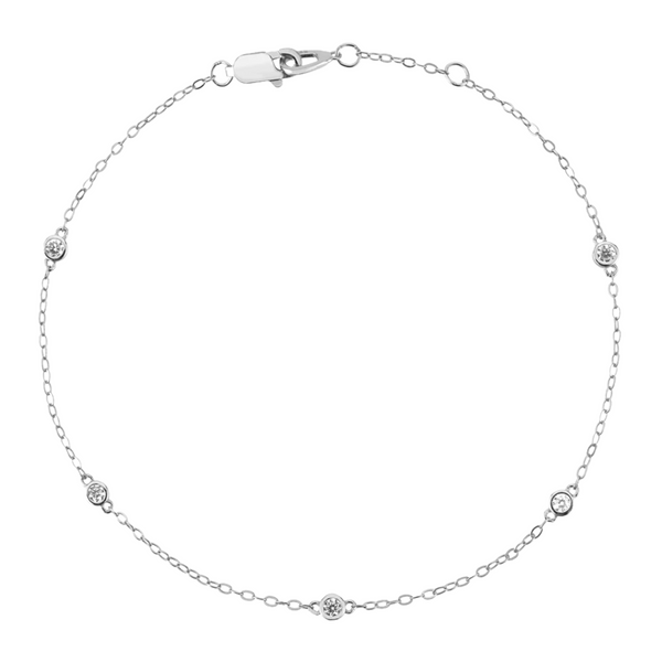 Rania Armband 925 Silber Zirkon