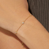 Rania Armband 925 Silber Zirkon