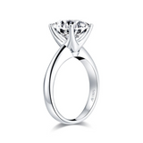 Polona Ring 925 Silber Zirkon 9*9mm Cushion Cut