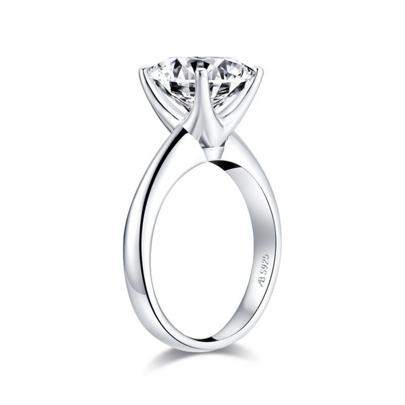Polona Ring 925 Silber Zirkon 9*9mm Cushion Cut