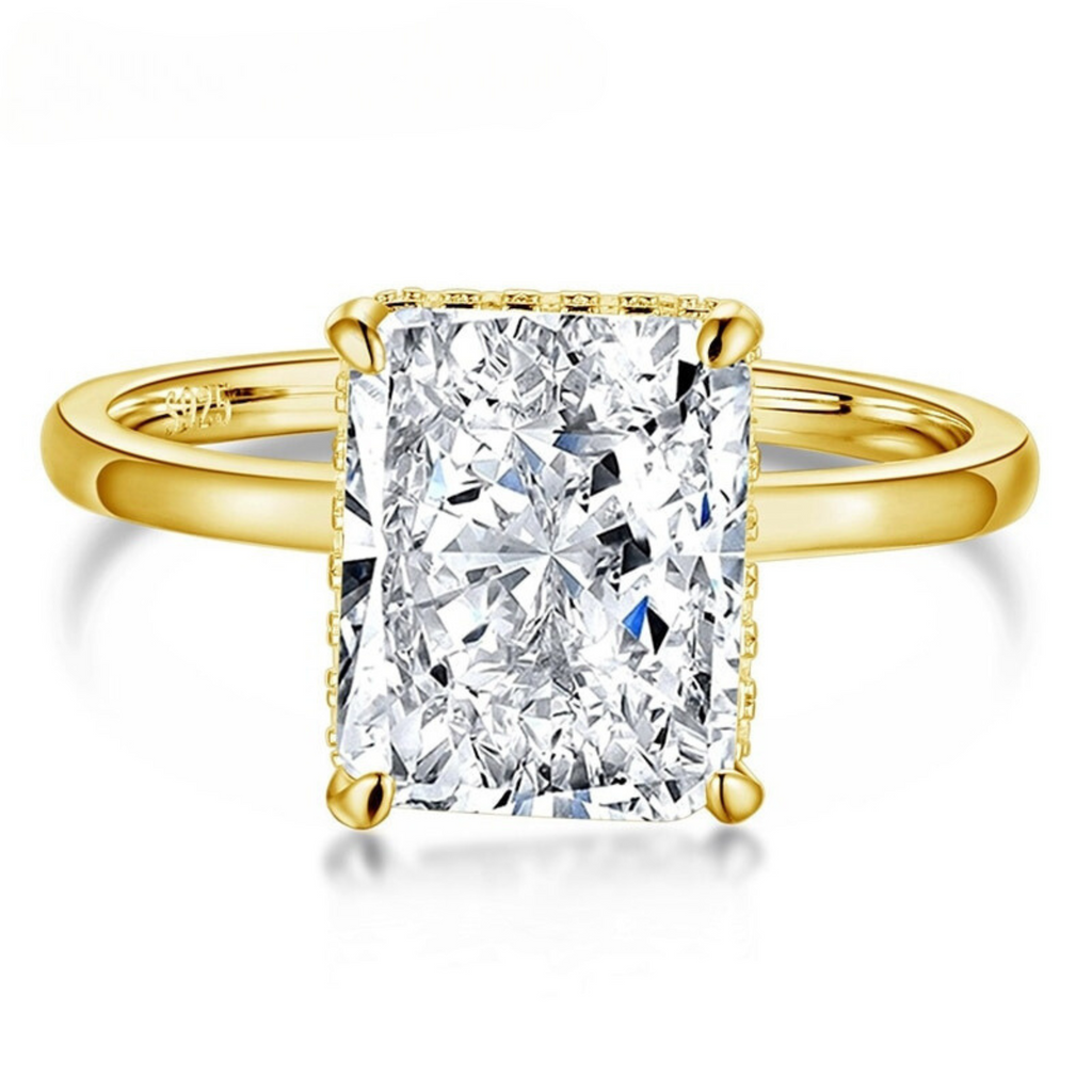 Celeste Ring 925 Silber Zirkon Vergoldet
