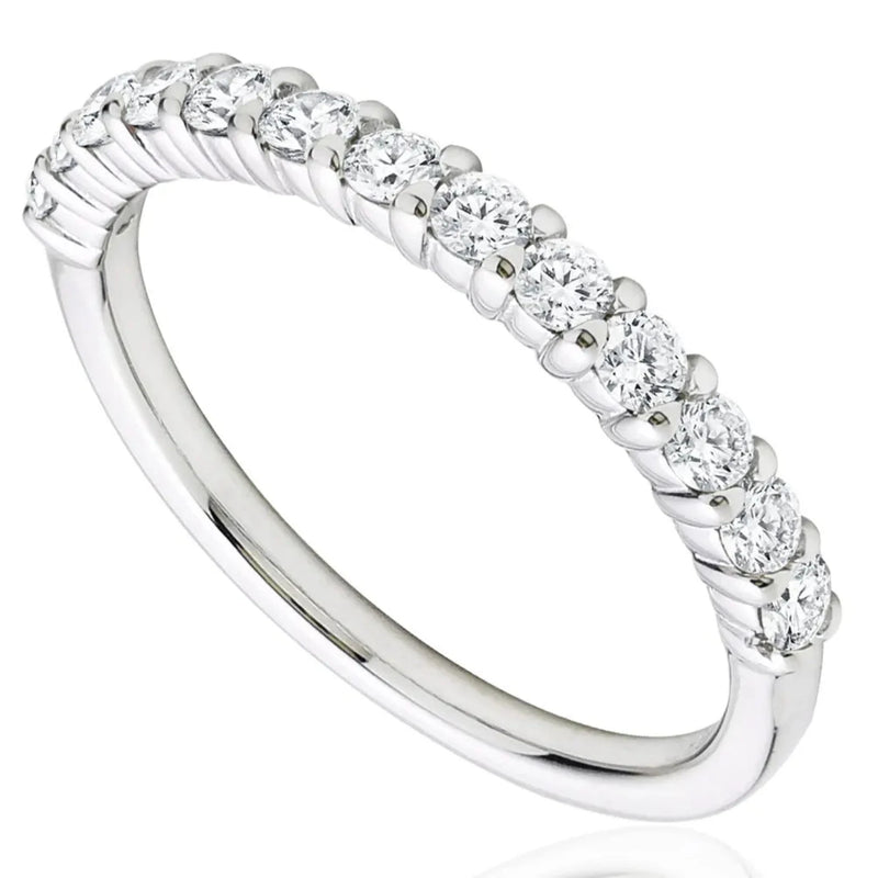 Diamanten Alternative Moissanite Wedding Band  EHering 