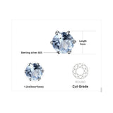 Sarah Ohrringe Studs 925 Silber Zirkon