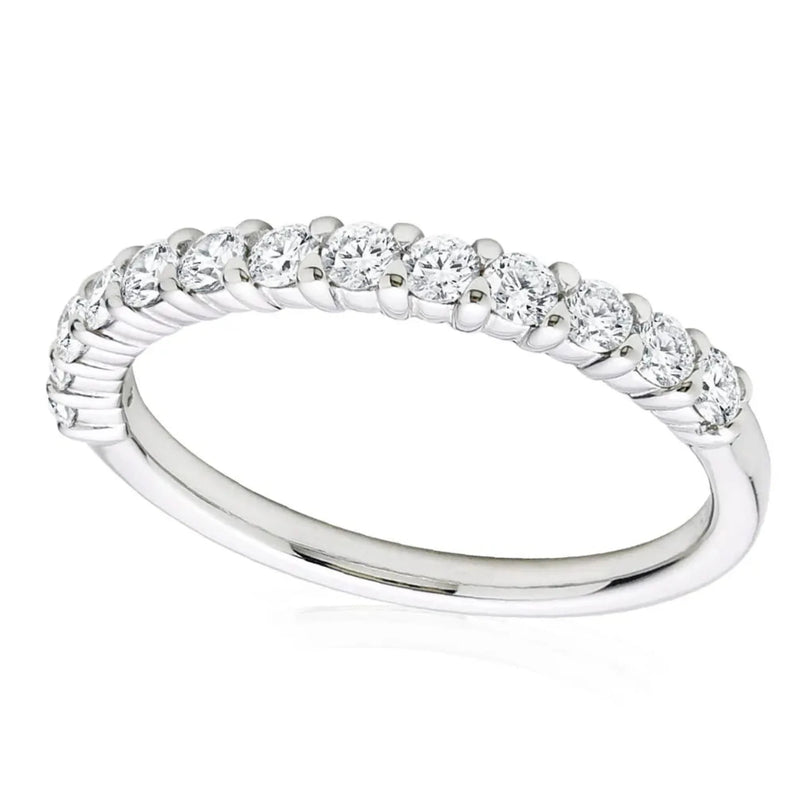 Diamanten Alternative Moissanite Wedding Band  EHering 