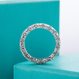 Kira Ring 925 Silber 4.8ct Moissanite