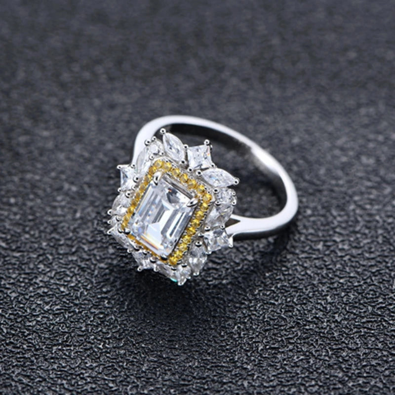 Sonia 925 Silber 2ct Moissanite