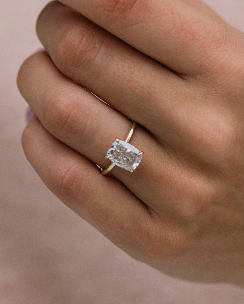 Paris Verlobungsring Echtgold 2.5ct Moissanite Konfigurator