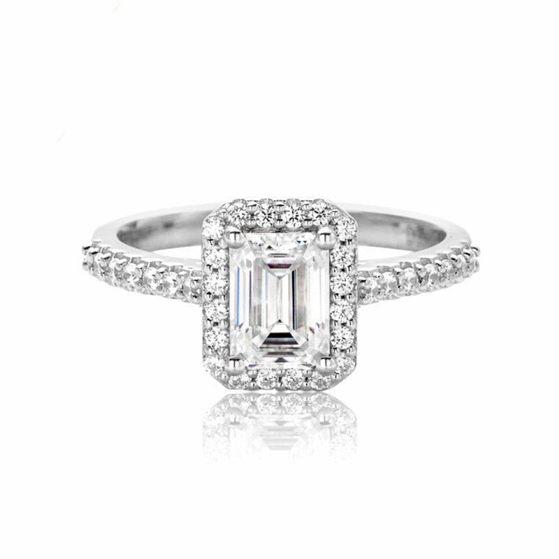 Pinar Ring 925 Silber 1ct Moissanite